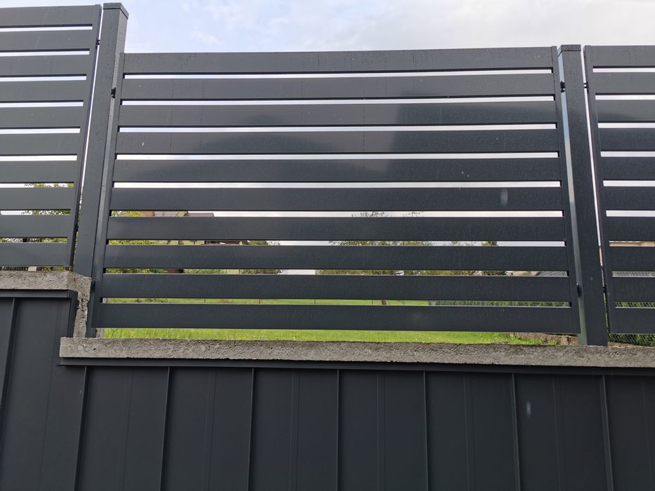 Przęsło 100x20 palisadowe palisada 80x20 panel ogrodzeniowy ocyn malow