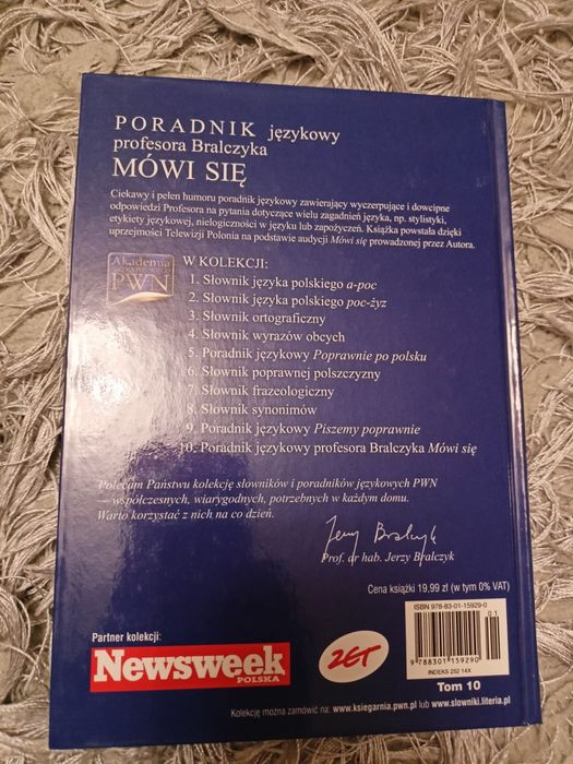 Poradnik językowy profesora bralczyka mówi się