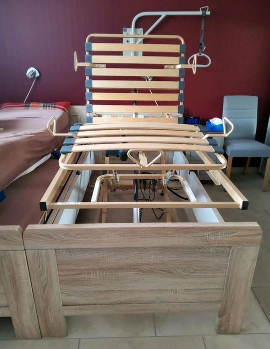 TOP Okazja!! Łóżko Rehabilitacyjne Burmeier Lippe IV !!-Komplet