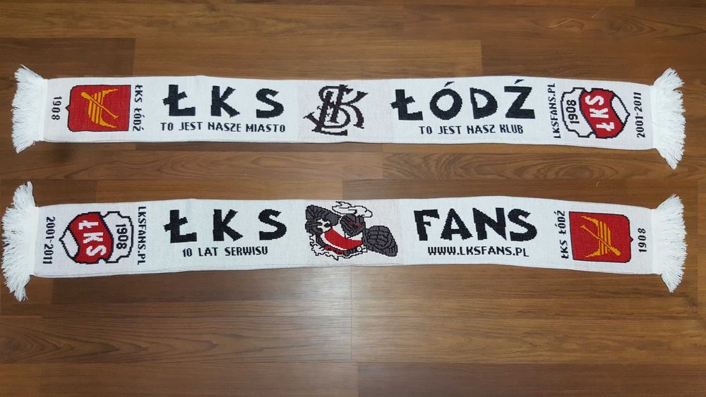 Szalik ŁKS Łódz .