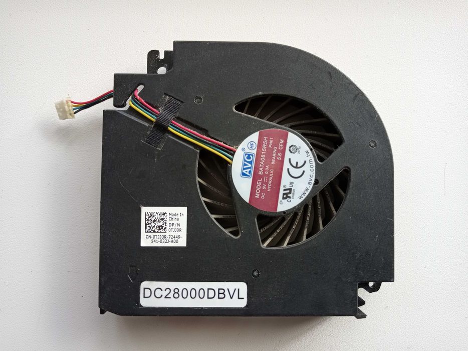 Кулер охлаждения видеокарты для ноутбука Dell Precision m6800