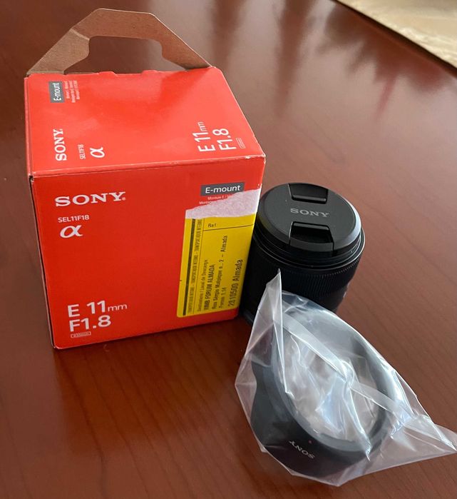 Sony 11mm f/1.8 E - Excelente estado