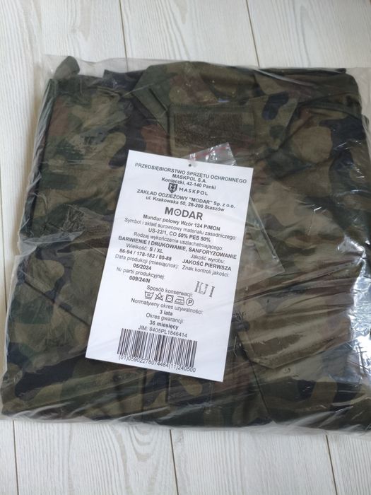 Mundur polowy wojskowy 124 p s/xl