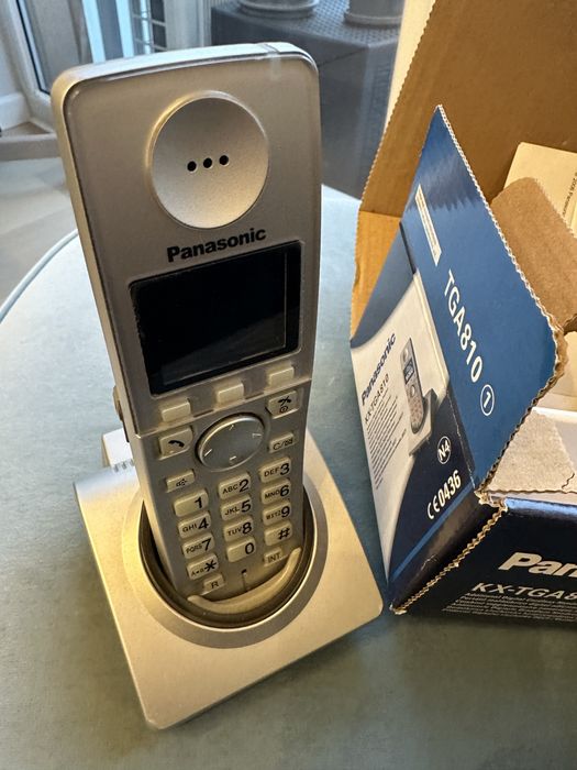 Sluchawka bezprzewodowa Panansonic KX-TGA810 Telefon Kolor Unikat