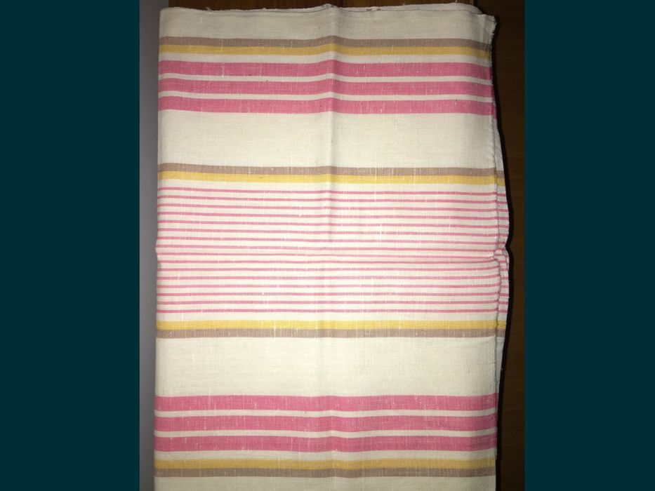 Тканина льон 100%, вафельні, білі рушн..