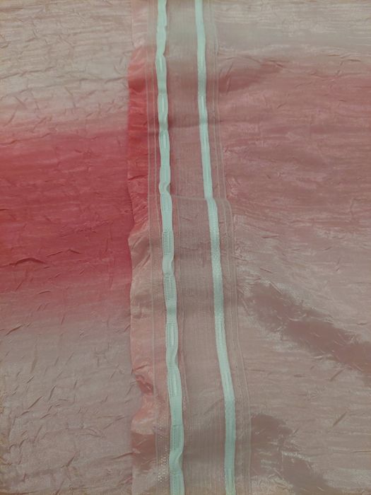 Zasłony różowe 4 sztuki 140x257