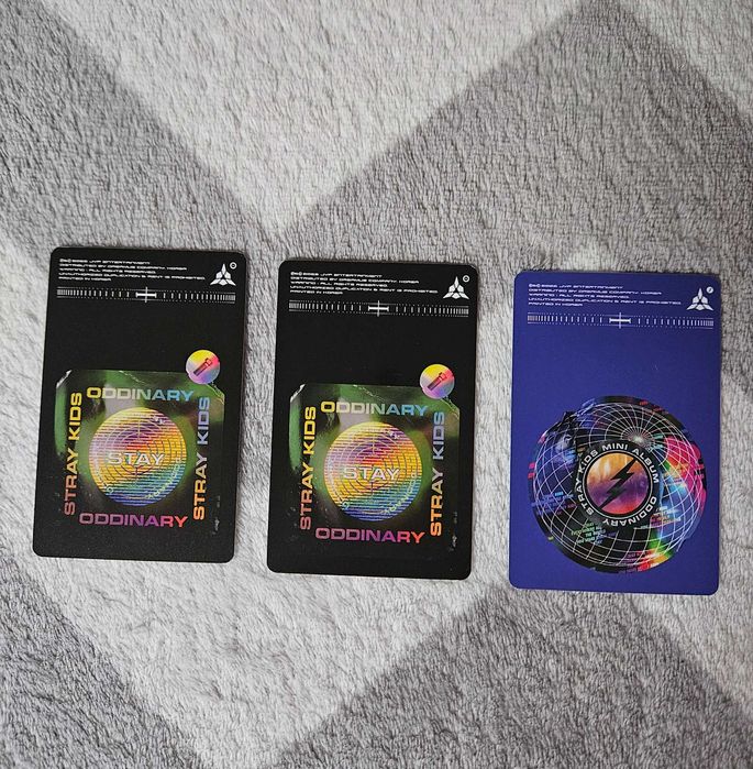 Karty grupowe Stray Kids/ album Oddinary