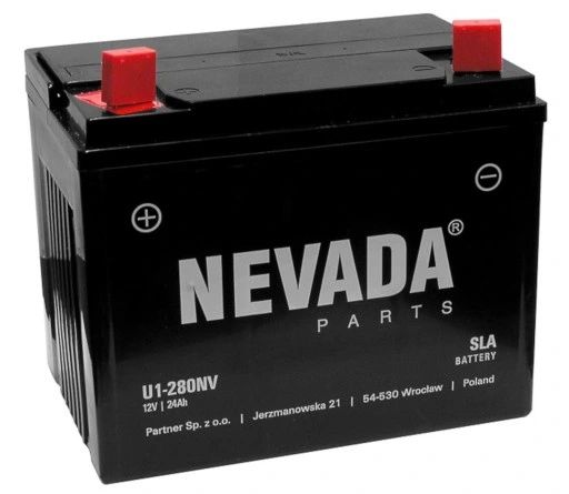 akumulator żelowy kosiarki traktorka 12v 24 ah l+