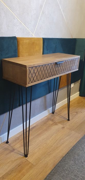 Konsola dębowa karo