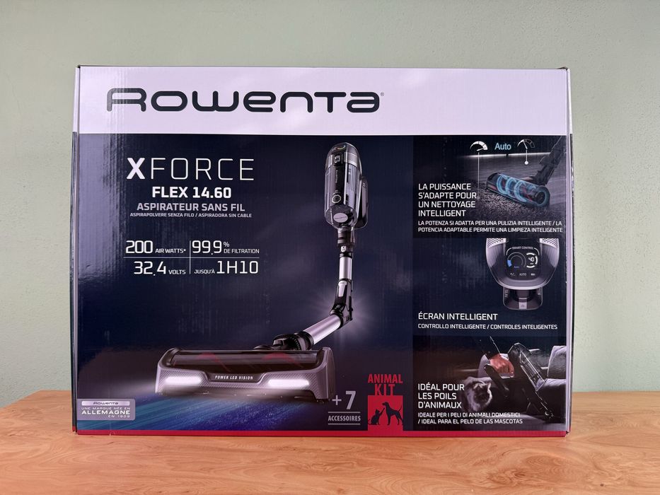 Aspirador Rowenta XForce Flex 15.60 Animal Care **novo**