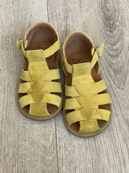 Дитячі замшеві сандалі Рот D'api