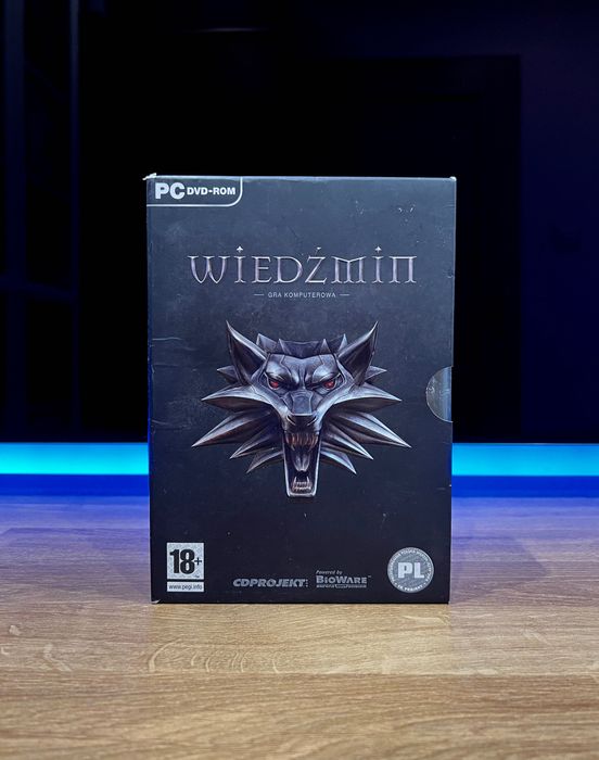 Wiedźmin 1 (PC PL 2007) mini BIG BOX polskie premierowe wydanie CD PROJEKT
