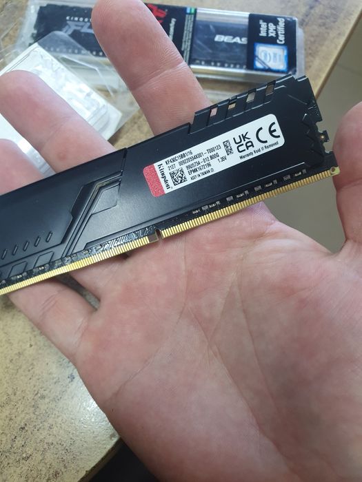 Комплект RAM 32ГБ Kingston FURY Beast DDR4 CL15 (KF430C15BB1/16)