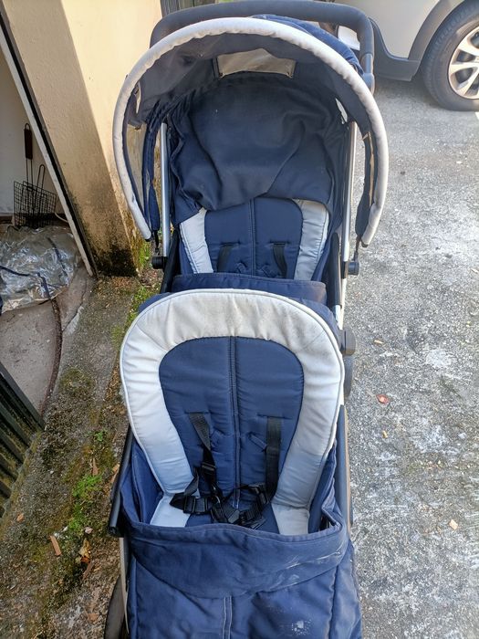 Carrinho de Bebé para Gêmeos Chico