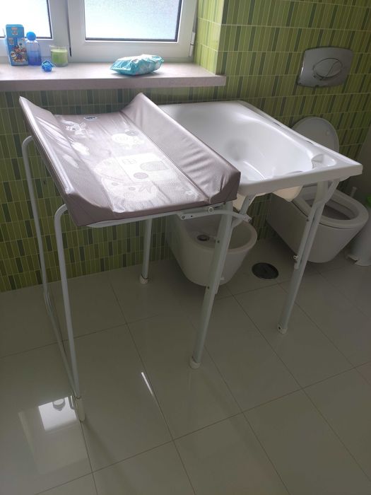 Banheira de bebé como nova da marca CAM
