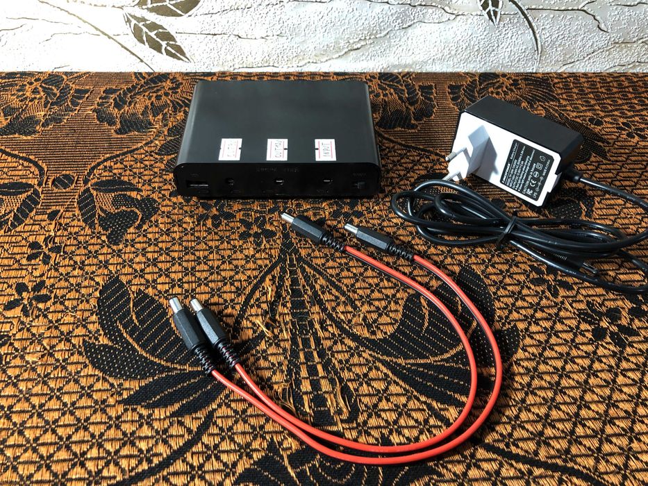 DIY Kit DC UPS Powerbank ДБЖ безперебойник 6x18650 5V/9V/12V