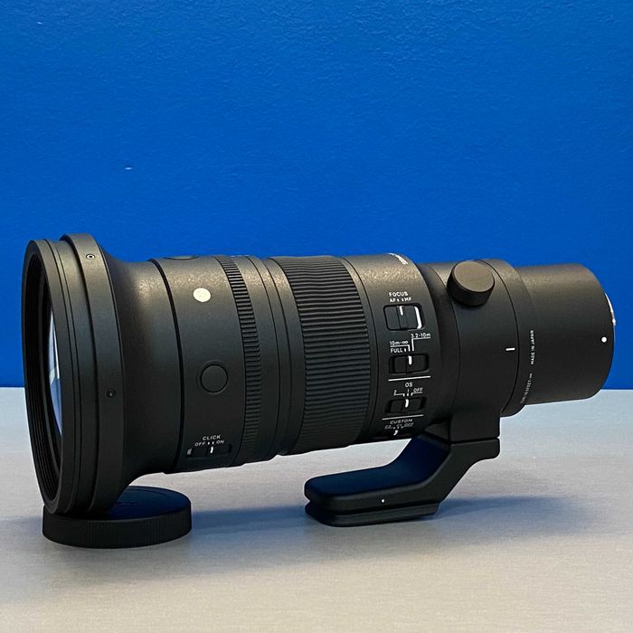 Sigma 500mm f/5.6 DG DN OS Sports | Sony FE | NOVA | 5 ANOS DE GARANTIA