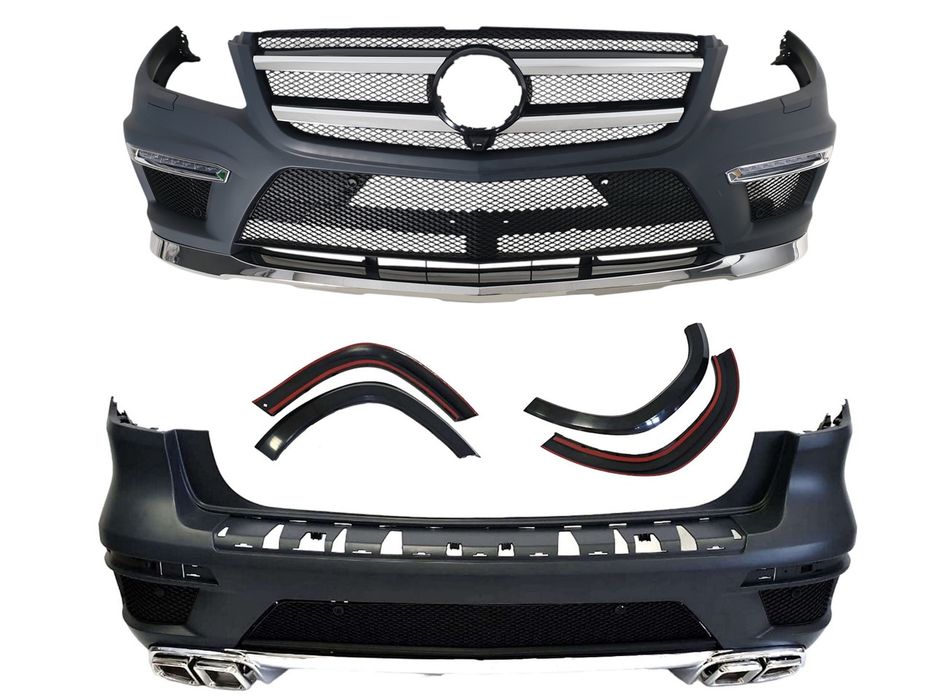 Комплект обвісів стиль GL63 AMG Mercedes-Benz GL-Class X166 2012-2015