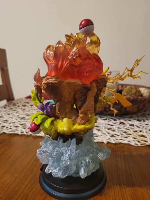 Estátua Pokemon Evolution starters