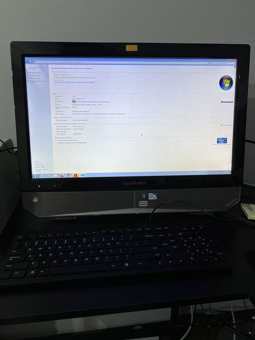 Lenovo all in one 21,5 cala