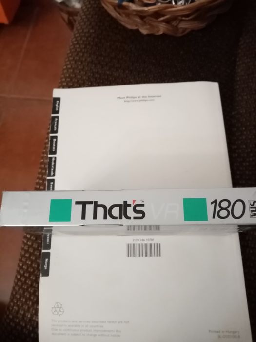Cassete VHS That's VR selada