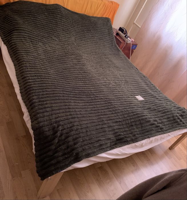 Ліжко двоспальне, 160х200, натуральне дерево