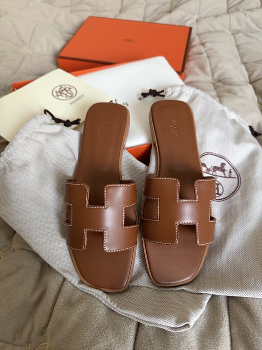 Шлепанцы hermes