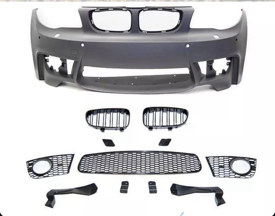 Parachoques bmw look 1M E81, E82, E87 & E88