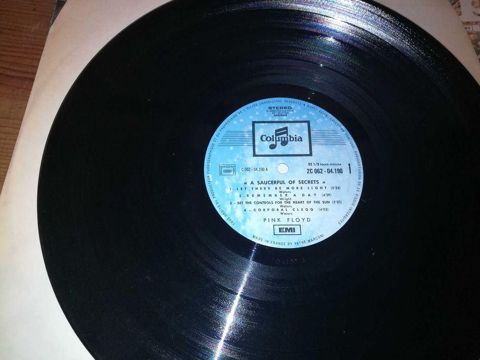 PINK FLOYD - A Saucerful Of Secrets lp