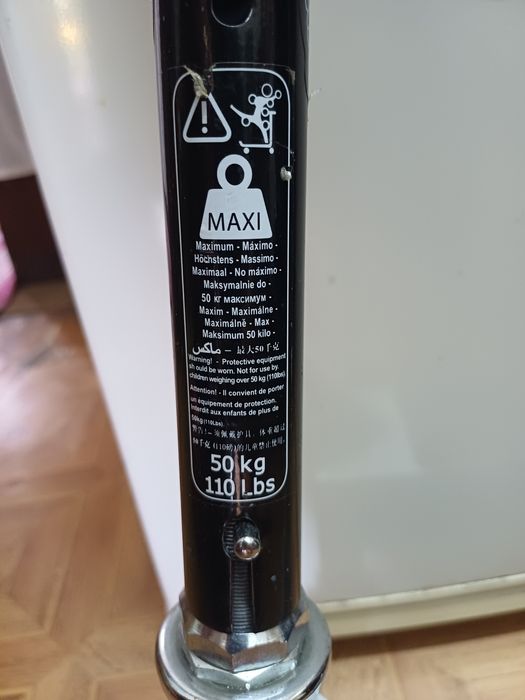 Trotinete em bom estado