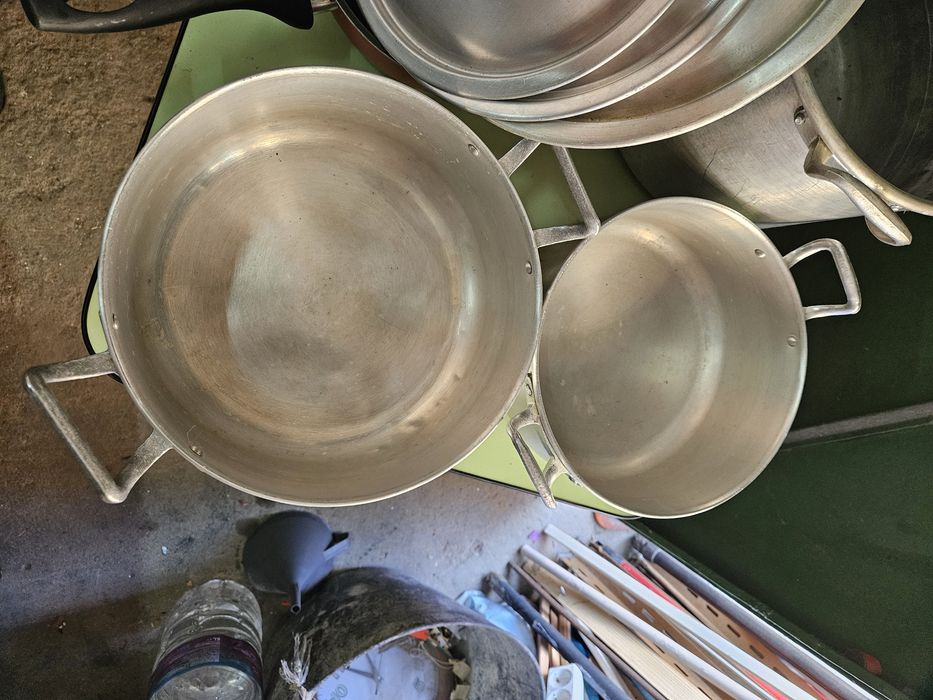 Lote de tachos e panelas