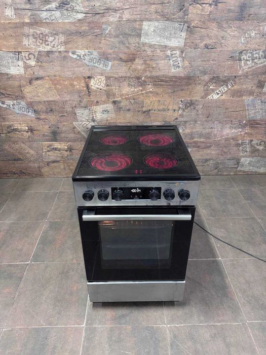 Електрична плита з доставкою Beko FSM57300GX нержавійка! Великий асортимент!