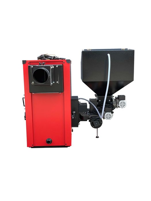 NOWOŚĆ! Kocioł na drewno, pellet, ekogroszek ATEST 5 KLASA 10 kW