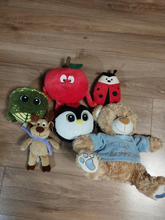 Zabawki pluszaki dla dzieci 11 szt.