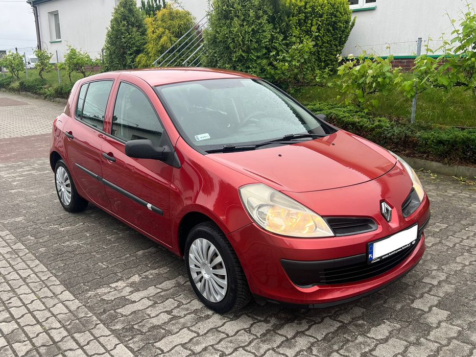 Renault Clio 1.2 benzyna*2008r*KLIMATYZACJA*wspomaganie*bez korozji*