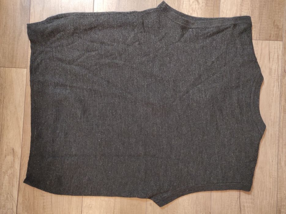 Bezrękawnik kamizelka męski w modne rąby..