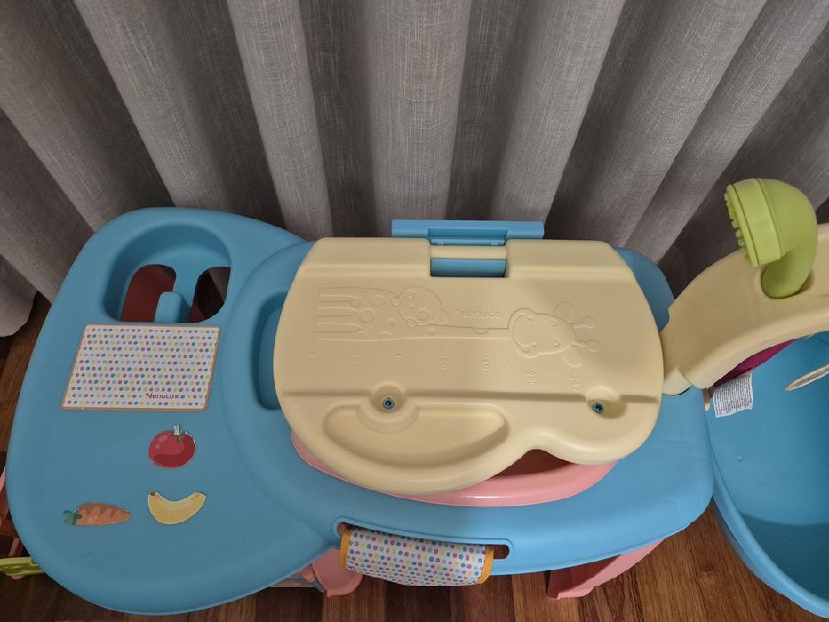Nenuco  Caring Center - Trocador/Banheira/Refeição/Dormir