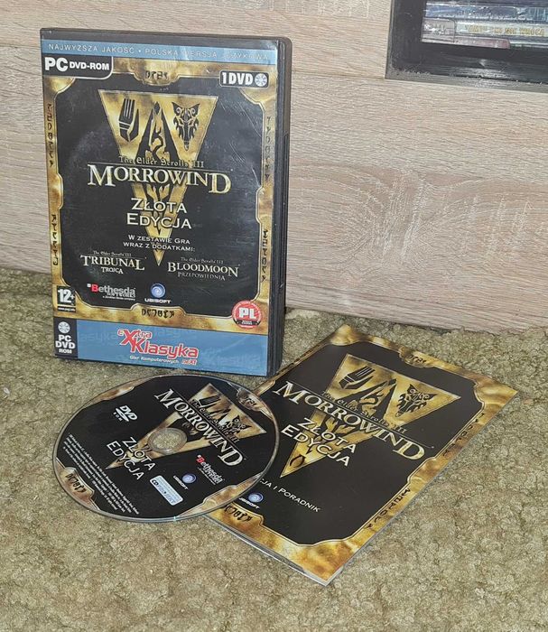 The Elder SCROLLS Morrowind ZŁOTA Edycja / PC / PL /STAN 2/6
