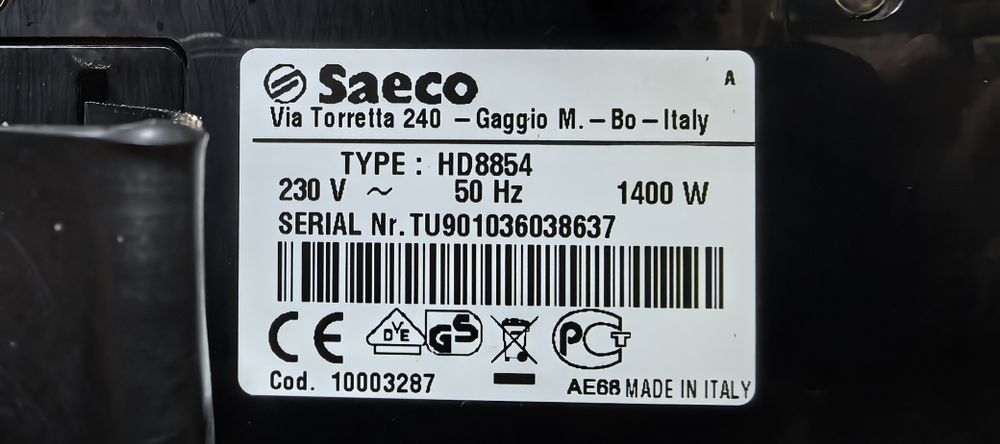 Кавова машина Saeco Exprelia