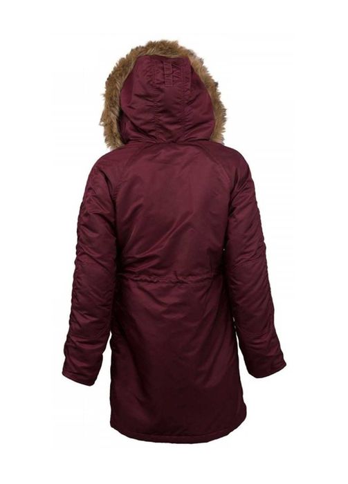 Куртка Alpha Industries Elyse Black / Maroon