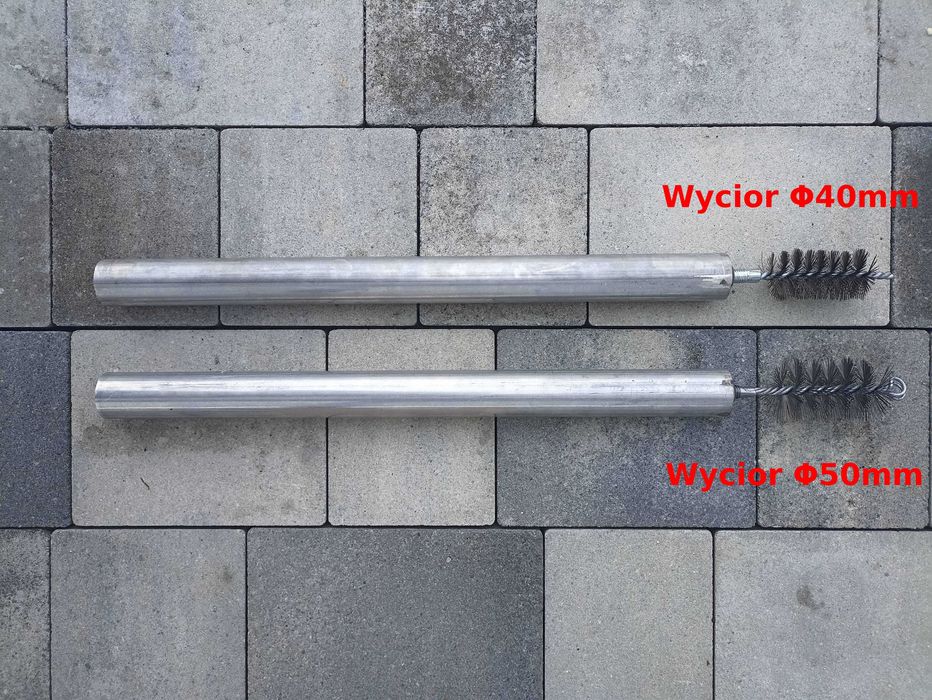 Rura odkurzacz wycior szczotka kotła pellet płomienica Kostrzewa Defro