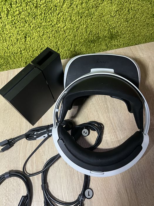 Магазин!! VR очки V1 от Sony для PS4 / PS 5 + Камера Гарантия !!+Move