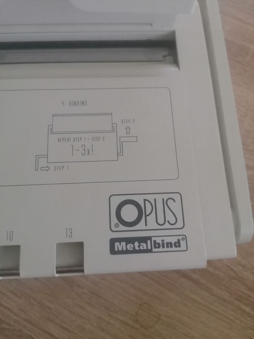 Bindownica Opus Easy 120 jak nowa