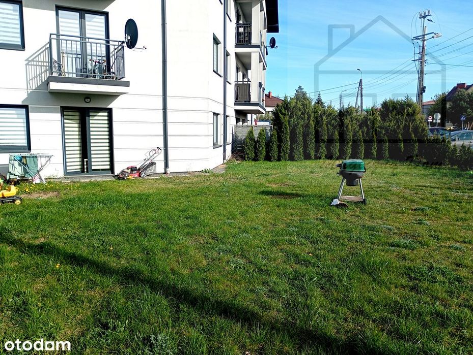 Ładny apartament z dużym ogródkiem w Serocku