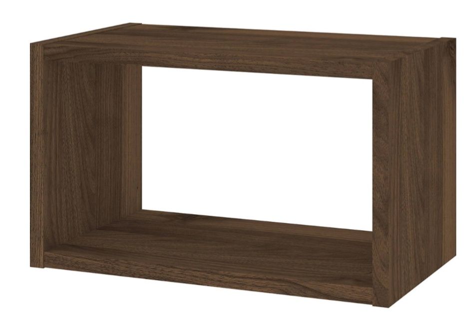 Prateleira TVILUM Roomers Nogueira (43.6 x 25.8 x 25 cm)