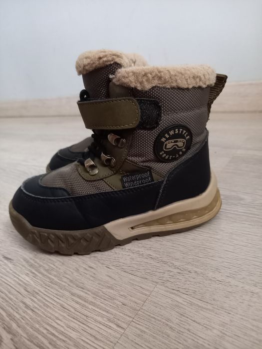 Зимові термо чоботи чобітки на хлопчика 27 розмір