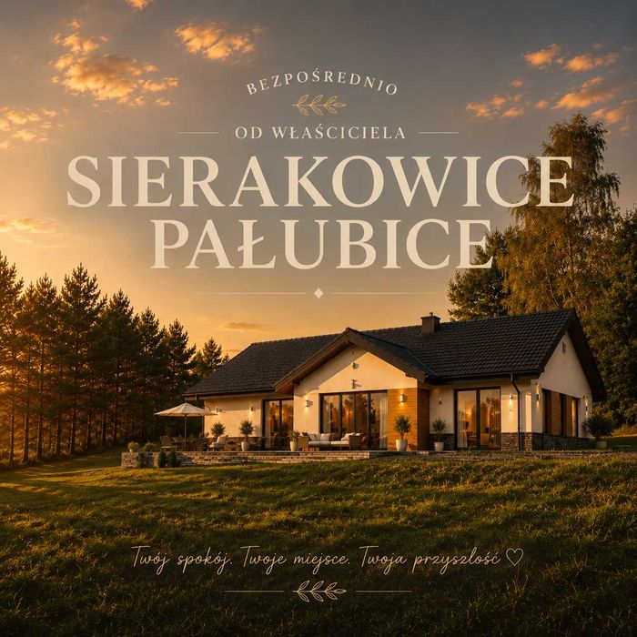 Działka 800 m², Pałubice, Sierakowice, spokojna okolica, blisko lasu ,rzeka