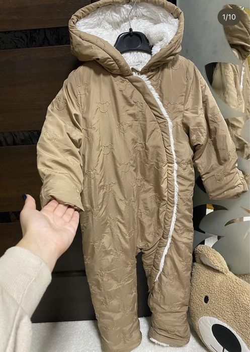 Теплий  комбінезон 2-3р