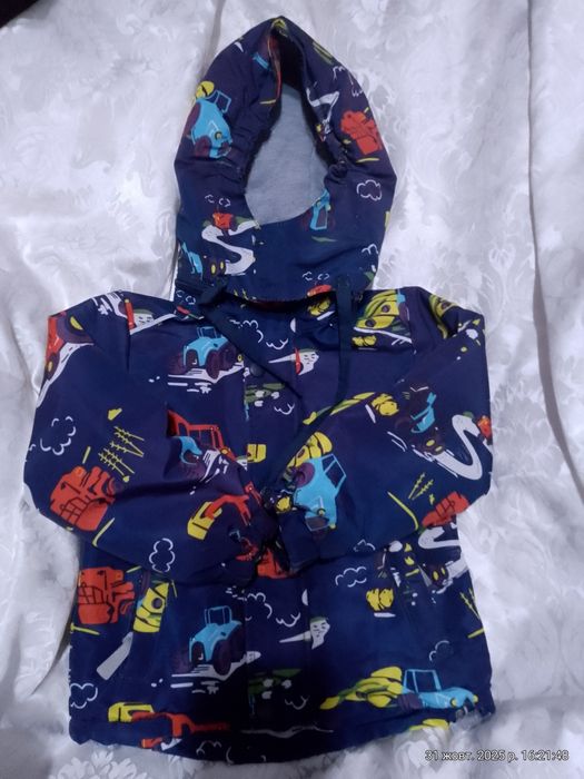 Куртка демі, вітровка, грязепруф та напівкомбінезон для хлопчика, 80