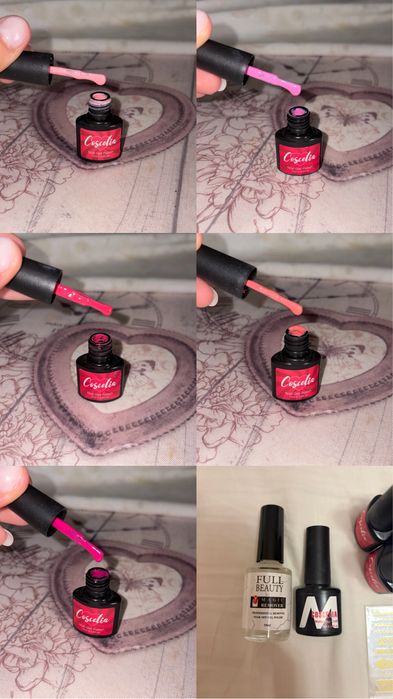 Kit Verniz Gel / Nail Art – Tudo como nas fotos